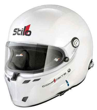 Stilo-st6-composite-GT-helmet-left-profile-white-image